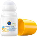 Nivea Sun Babies & Kids Sensitive Protect OF50 5v1 opaľovacie mlieko v guľôčke pre deti 50 ml