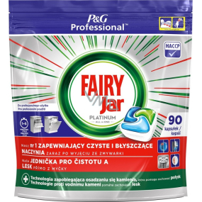 Jar Fairy Platinum All in One kapsle do myčky nádobí 90 kusů