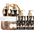 Vivian Gray Christmas Brown Ylang and Vanilla tekuté mydlo v dávkovači 250 ml + krém na ruky 250 ml + vrecko, kozmetická sada pre ženy
