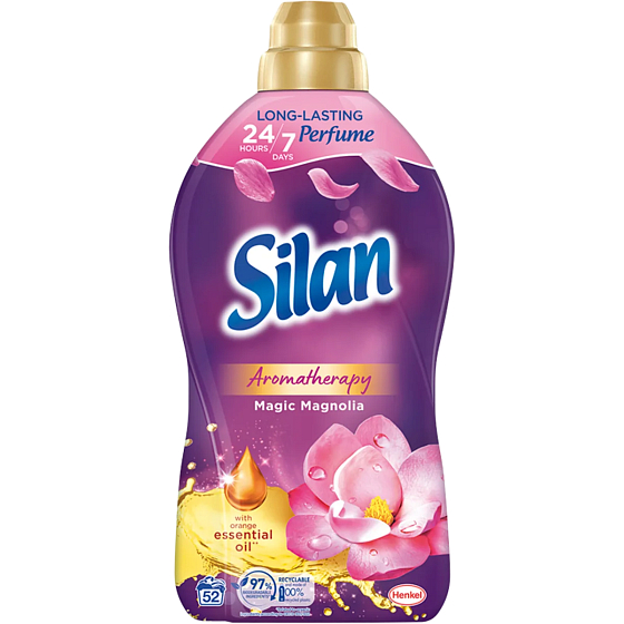 Silan Aromatherapy Magic Magnolia koncentrovaný zmäkčovač tkanín 52 dávok 1,3 l
