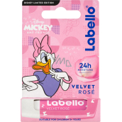 Labello Velvet Rosé Daisy Disney balzam na pery pre deti 4,8 g, vek 3+