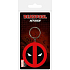 Epee Merch Marvel Deadpool logo Kľúčenka gumová 12,7 x 7,4 cm