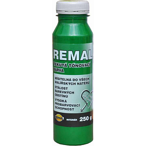 REMAL tónovací farba, 0550 zelená, 250 g