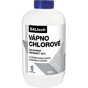 BALTECH chlórové vápno na dezinfekciu, 600 g