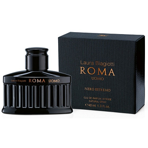 Laura Biagiotti Roma Uomo Nero Estremo Intense parfémovaná voda pre mužov 40 ml