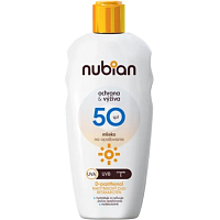 NUBIAN Mlieko na opaľovanie SPF 50 Ochrana a výživa 200ml