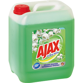 Ajax na podlahy a povrchy Floral Fiesta Jarne Kvety univerzálny čistiaci prostriedok, konvalinky, 5 l