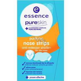 Essence Pure Skin Purifying Nose Strips čistiace prúžky na nos 3 kusy