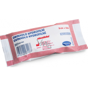 Hartmann Obväz hydrofilný elastický sterilný 8 cm x 4 m
