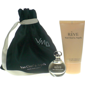 Van Cleef & Arpels Reve parfumovaná voda 4,5 ml + telové mlieko 50 ml + kozmetický vrecúško, darčeková sada