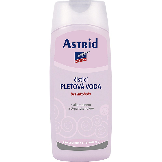 Astrid Intensive čistiaca pleťová voda pre suchú a citlivú pleť 200 ml