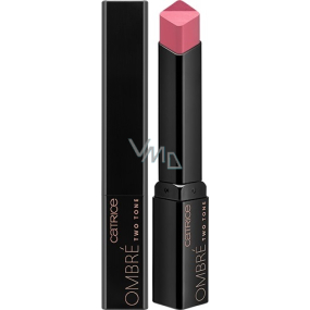 Catrice Ombré Two Tone Lipstick rúž 010 Rockabily Rosewood 2,5 g