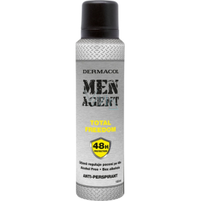 Dermacol Men Agent Total Freedom antiperspirant deodorant sprej pre mužov 150 ml