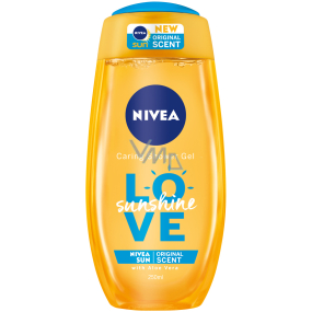 Nivea Love Sunshine osviežujúci sprchový gél 250 ml