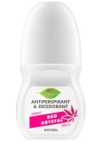 Bion Cosmetics Ružový antiperspirant dezodorant roll-on pre ženy 80 ml