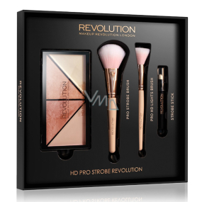 Makeup Revolution HD Pre Strobe Revolution sada na prejasnenie