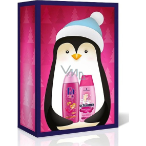 Fa Kids Morská panna sprchový gél 250 ml + Schauma Kids Girl šampón na vlasy 250 ml, kozmetická súprava pre dievčatá