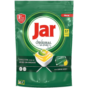 Jar Original All in One Lemon kapsule do umývačky riadu 57 kusov