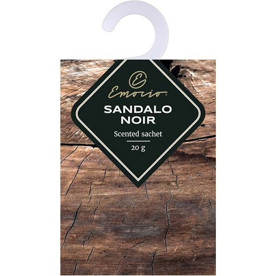 Emocio Sandalo Noir vrecúško voňavé s vôňou santalového dreva 20 g