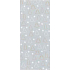 Ditipo Darčekový baliaci papier 70 x 200 cm Vianočný Silent Winter svetlo modrý - bielej a zlatej stromčeky
