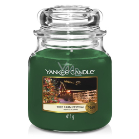 Yankee Candle Festival stromov - Festival stromov vonná sviečka Classic medium glass 411 g