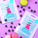 7Days Macarons textilná maska na tvár pre všetky typy pleti 25 ml