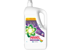 Ariel Color+ tekutý prací gél na farebné oblečenie 100 dávok 5 l
