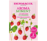 Dermacol Aroma Moment Wild Strawberry Pena do kúpeľa 2 x 15 ml