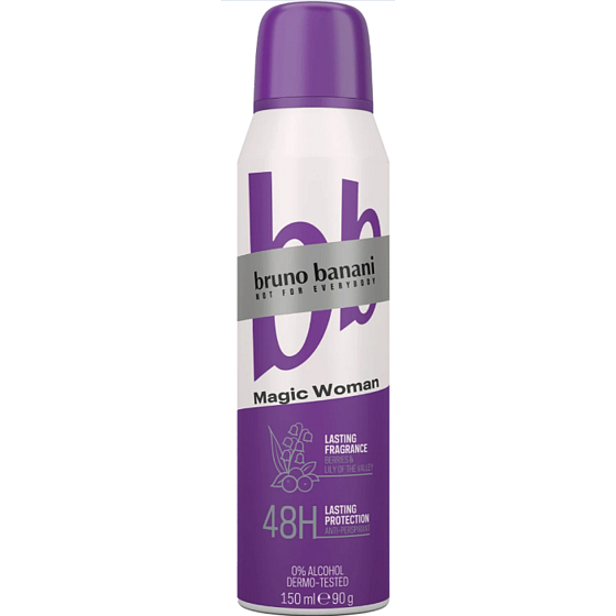 Bruno Banani Magic Woman antiperspirant deodorant sprej pre ženy 150 ml
