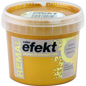 REMAL Color Efekt umývateľná dekoračná farba, 0950 zlatá, 0,25 kg