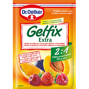 Dr. Oetker Gelfix Extra 2:1 želírovací prípravok, 25 g