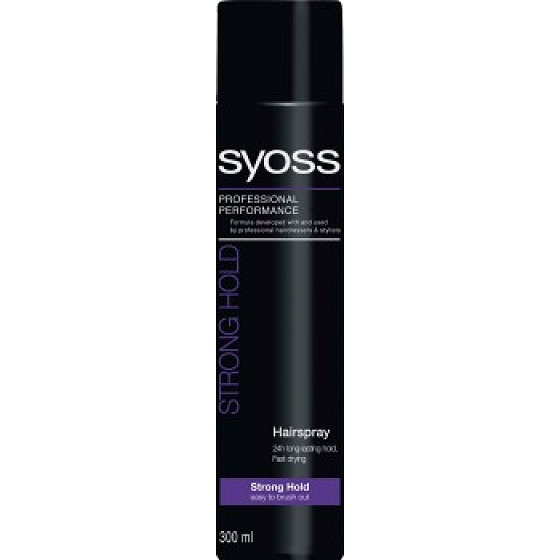 Syoss Strong Hold silná fixácia a flexibilné kontrola lak na vlasy 300 ml