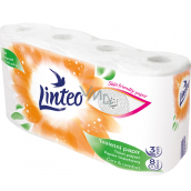 Linteo Care & Comfort Toaletný papier 130 ks 3-vrstvový 15 m 8 ks