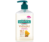 Sanytol Vyživujúce Mandľové mlieko & Materská kašička dezinfekčné mydlo, 250 ml s dávkovačom