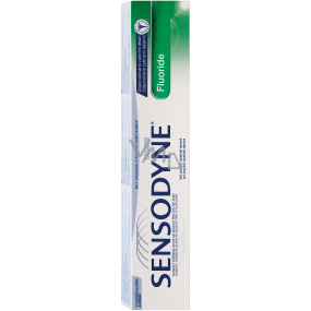 Sensodyne Fluoride s obsahom dusičnanu draselného zubná pasta znižuje citlivosť zubov a obnažených krčkov 50 ml