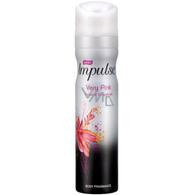 Impulse Very Pink parfumovaný dezodorant sprej pre ženy 75 ml