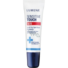 Lumene Sensitive Touch SOS Lip & Dry Spot Balm balzam na pery a suchú pokožku 10 ml