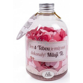 Albi Relax Konfety do kúpeľa s vôňou Ruže Milujem Ťa