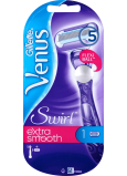 Gillette Venus Swirl Extra Smooth holiaci strojček s 5 čepieľkami 1 kus, pre ženy