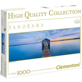 Clementoni Puzzle Blue Calm Panoramic 1000 dielikov, odporúčaný vek 9+