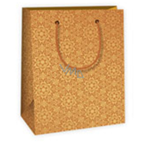 Ditipo Darčeková papierová taška 11,4 x 6,4 x 14,6 cm zlatá