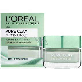 Loreal Paris Pure Clay Purity Mask čistiaca pleťová maska 50 ml