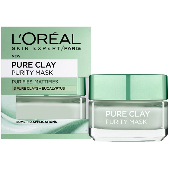 Loreal Paris Pure Clay Purity Mask čistiaca pleťová maska 50 ml