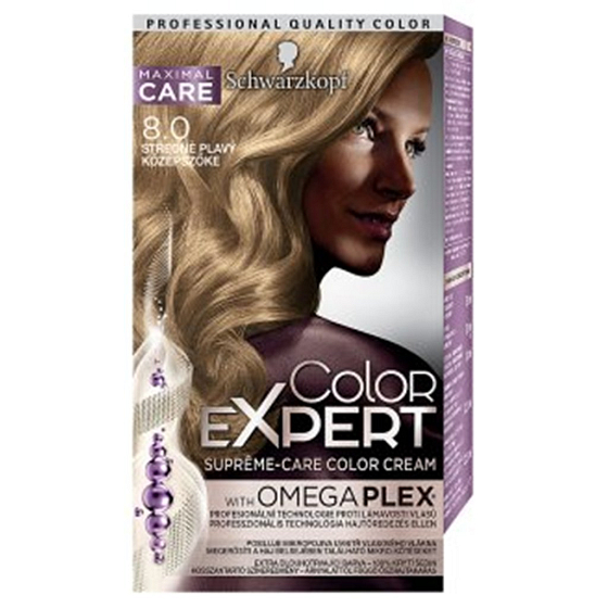 Schwarzkopf Color Expert farba na vlasy 8.0 Stredne plavý