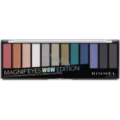 Rimmel London Magnifeyes Paleta očných tieňov 006 Wow Edition 14,16 g