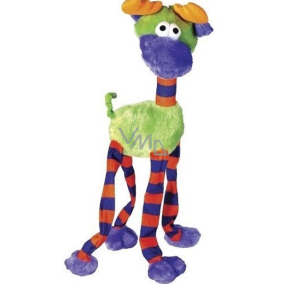 Tommi Plyš Sob fialový s dlhými nohami hračka pre psov 48 cm