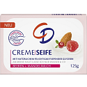 CD Mandľový olej a Malina glycerínové toaletné mydlo 125 g