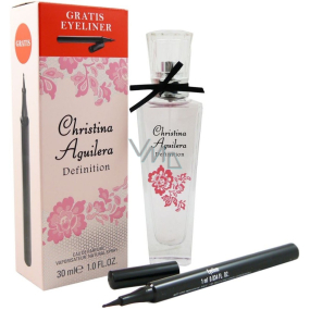 Christina Aguilera Definition toaletná voda pre ženy 30 ml + očné linky 1 ml, duopack