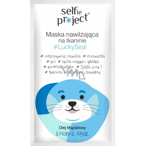 Selfie Project LuckySeal hydratačná textilné pleťová maska 15 ml