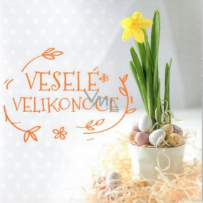 Nekupto Blahoželanie k Veľkej noci Veselú Veľkú noc Slnečné jarné dni 100 x 100 mm 3556 XI